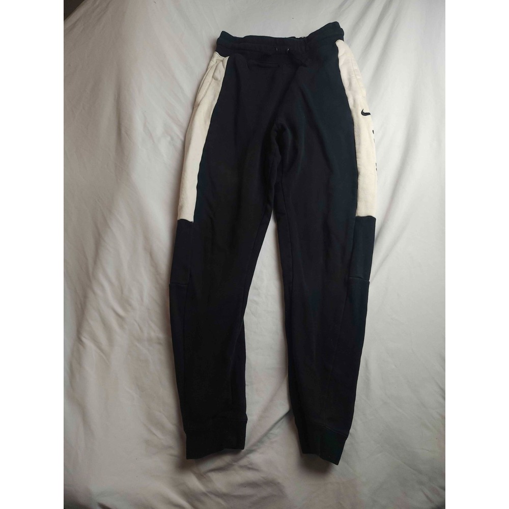 Nike Sweatpants Mens Size XL Black White Colorblock Joggers Athleisure Outdoor